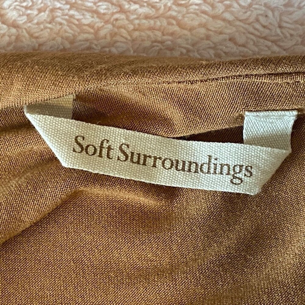 Soft Surroundings Tunic Linette Top Size L - image 8